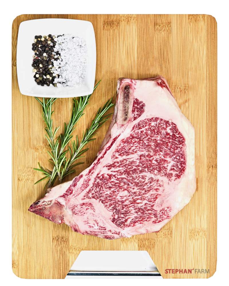 Wagyu Club Steak im Rohzustand